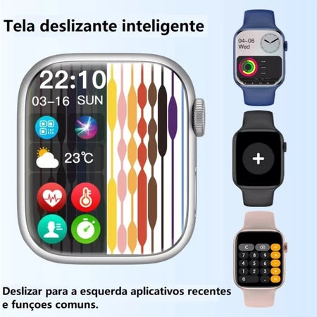 Relógio Smartwatch W99+ Plus Serie 10 Amoled