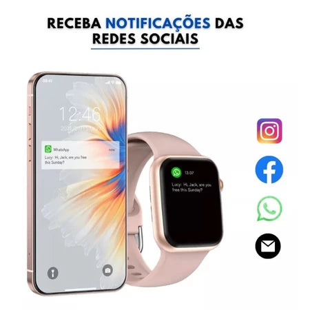 Relógio Smartwatch W99+ Plus Serie 10 Amoled